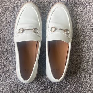 Target a new day white loafers size 8.5